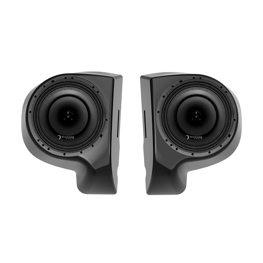 Diamond Audio 2014-2023 Harley Kick Pods with MP652 Speakers 2Ω - PODMP652