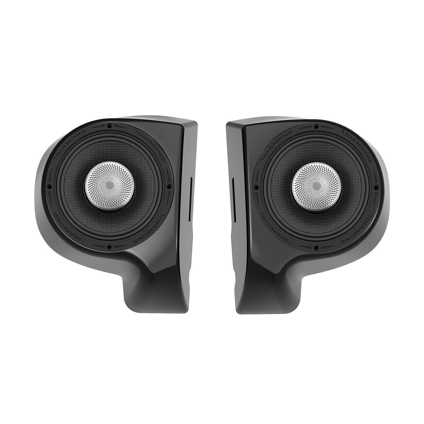 Diamond Audio 2014-2023 Harley Kicks Pods with MS652NEO4S Speakers 2Ω - PODMS652NEO2S