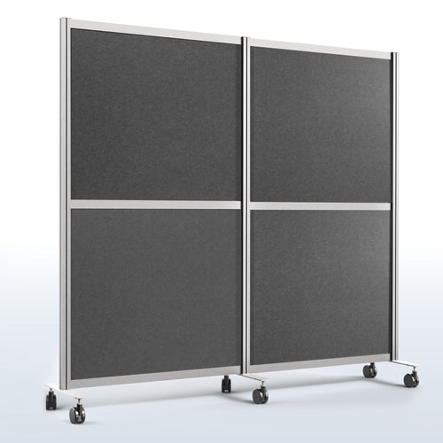 VIVO Mobile Modular Wall System Freestanding Room Dividers - PP-MWS63D-M