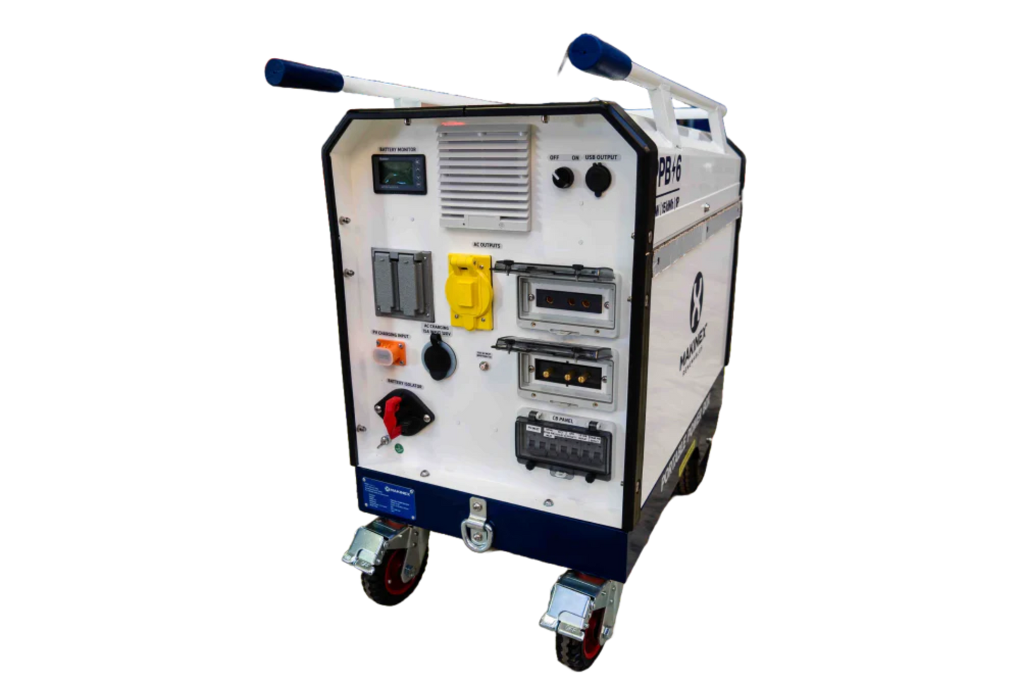Aurora Generators Portable Power Box Bates 50Amp 6-15 (PPB) - PowerGen USA - PPB-6-15-US-B