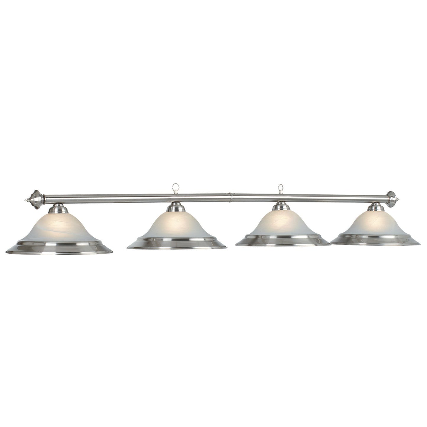 RAM Game Room 82" 4LT Billiard Light-Stainless PR282 ST