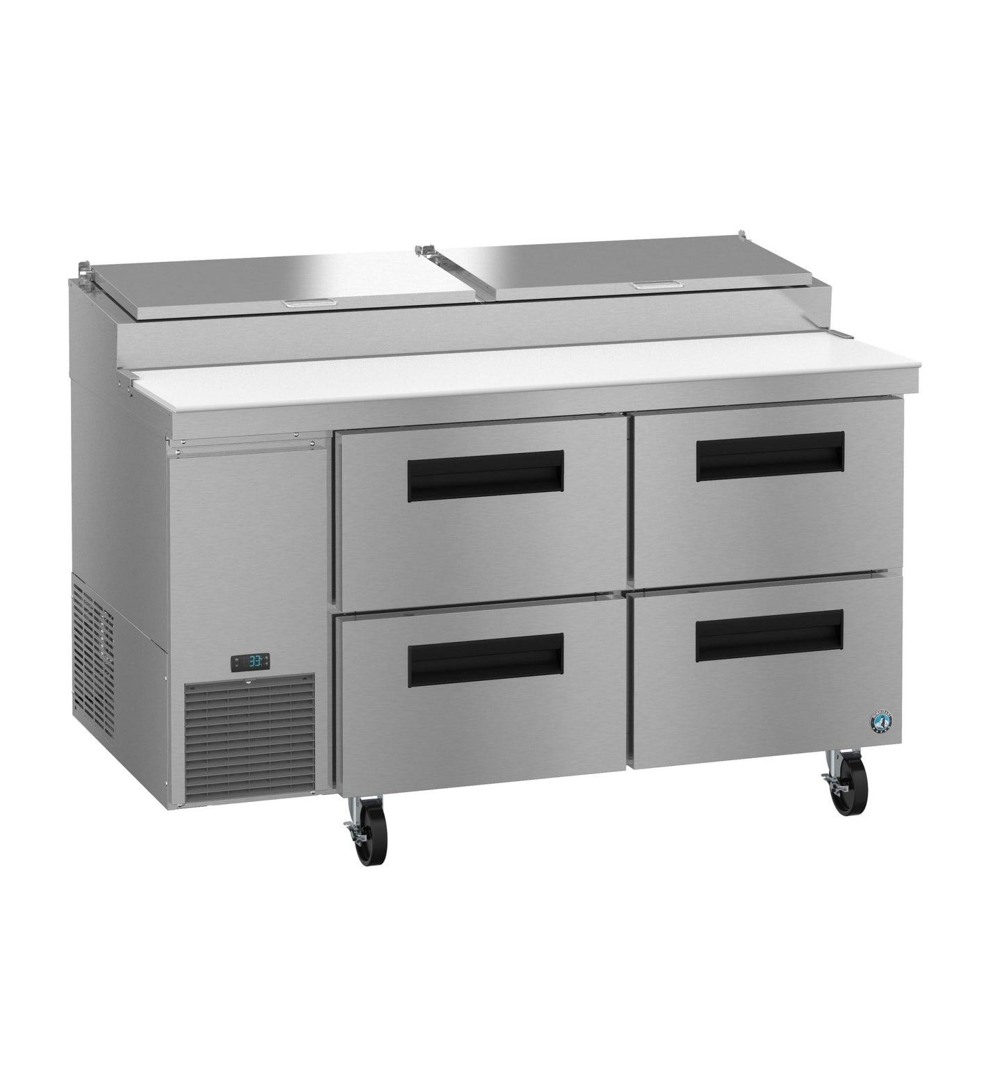 Hoshizaki PR60B-D4 | 60" Wide 4 Drawer Pizza Prep Table - PR60B-D4