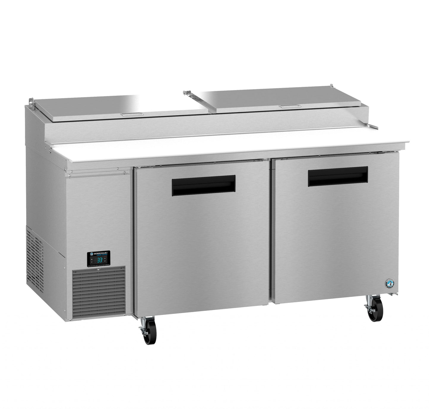 Hoshizaki PR67B | 67" Wide 2 Door Pizza Prep Table - PR67B