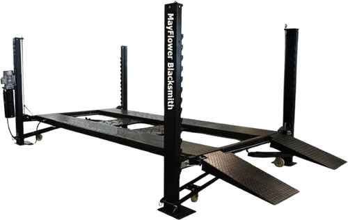 Mayflower Tools Blacksmith Heavy Duty Four Post Car Lift Max Lift Height 72" New - Pro8000