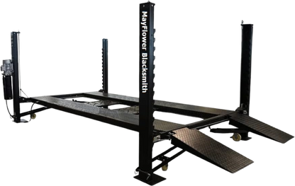 Mayflower Tools Blacksmith Heavy Duty Four Post Car Lift Max Lift Height 72" New - Pro8000