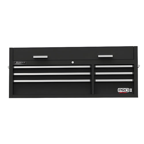 Homak  54” Pro II Series 6 Drawer Top Chest - BK02054602