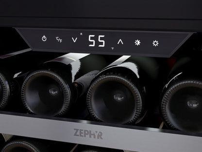 Zephyr PRW24F01CG 24" Full Size Single Zone Wine Cooler Other - PRW24F01CG