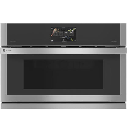 GE Appliances  30" Single Wall Oven with 120V Advantium Technology Stainless Steel - PSB9120SVSS