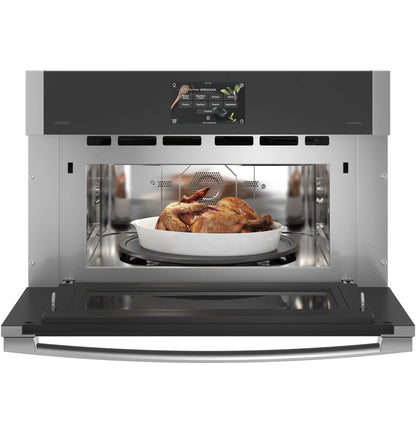 GE Appliances  30" Single Wall Oven with 120V Advantium Technology Stainless Steel - PSB9120SVSS