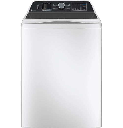 GE Appliances  5.3 cu. ft. Capacity Washer with Smarter Wash Technology and FlexDispense White  - PTW705BSTWS