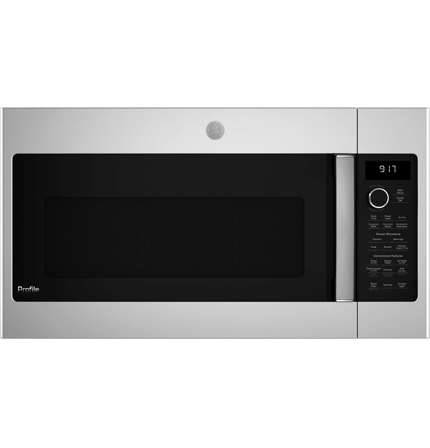 GE Appliances 1.7 Cu. Ft. Convection Over-the-Range Microwave Oven Stainless Steel - PVM9179RYSS