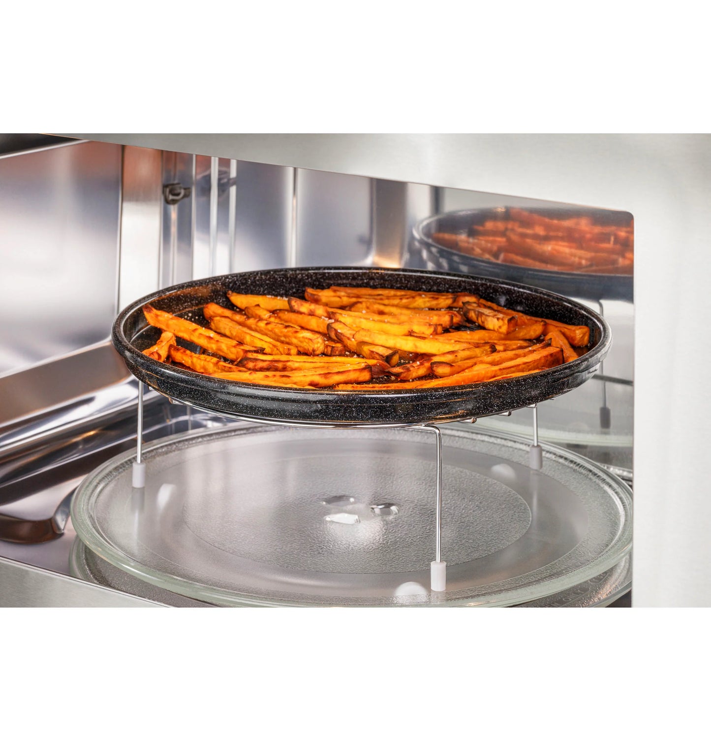 GE Appliances 1.7 Cu. Ft. Convection Over-the-Range Microwave Oven Stainless Steel - PVM9179RYSS