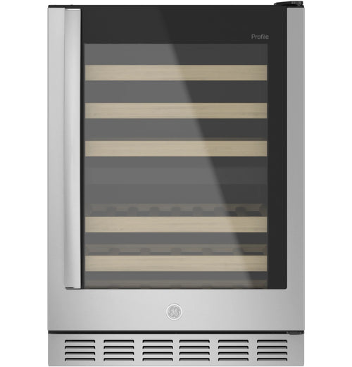 GE Profile PWS06DSPSS 44-Bottle Dual Zone Wine Cooler Stainless Steel