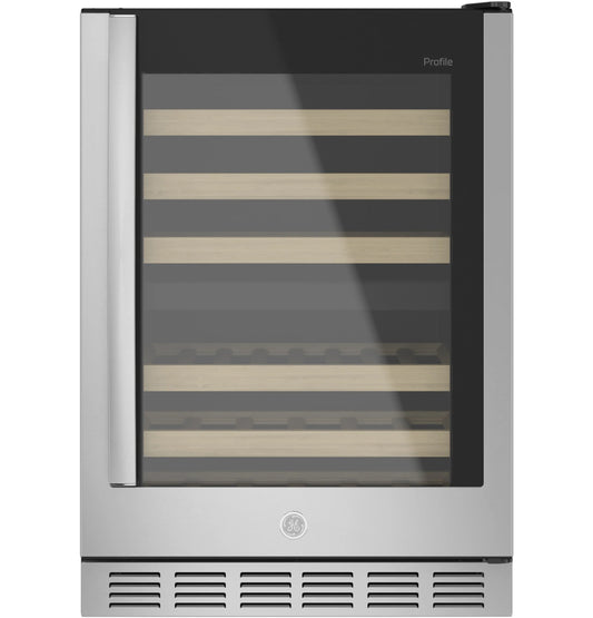 GE Profile PWS06DSPSS 44-Bottle Dual Zone Wine Cooler Stainless Steel