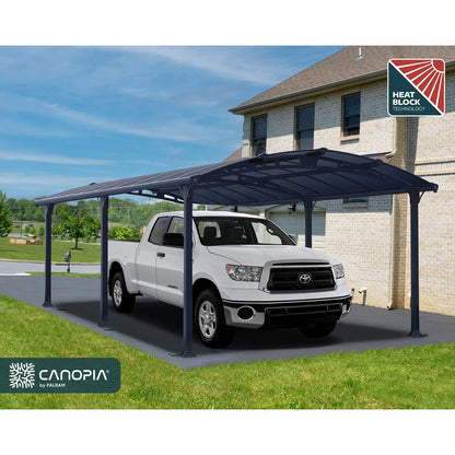 Palram - Canopia | Arcadia 5000 Carport 12x21x8 ft - HG9117