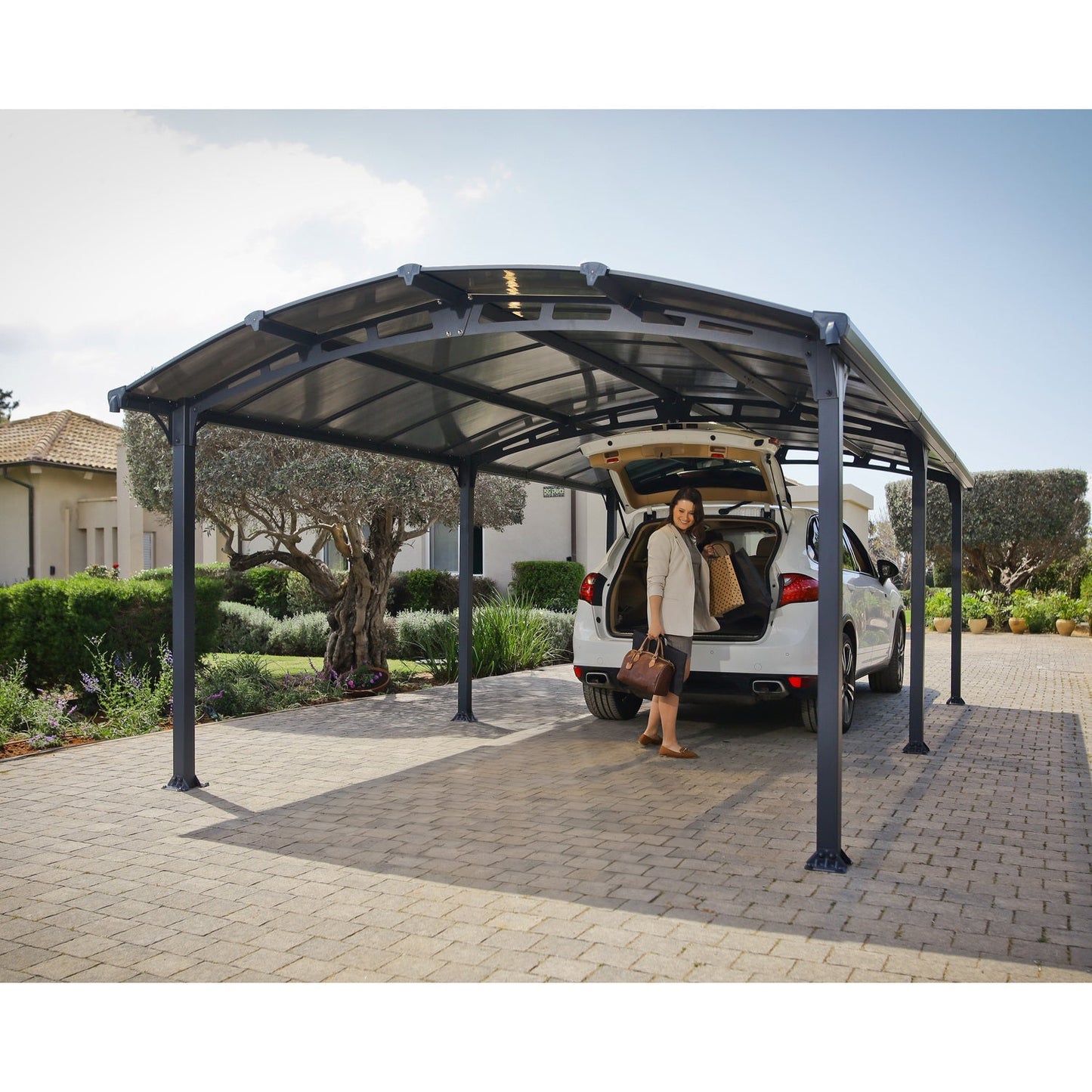 Palram - Canopia | Arcadia 5000 Carport 12x21x8 ft - HG9117