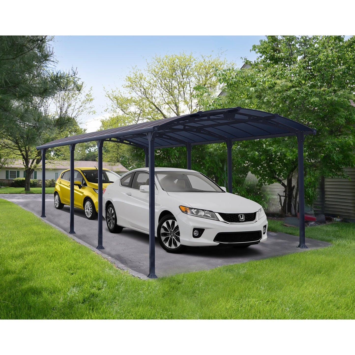 Palram - Canopia | Arcadia 5000 Carport 12x28x8 ft - HG9119