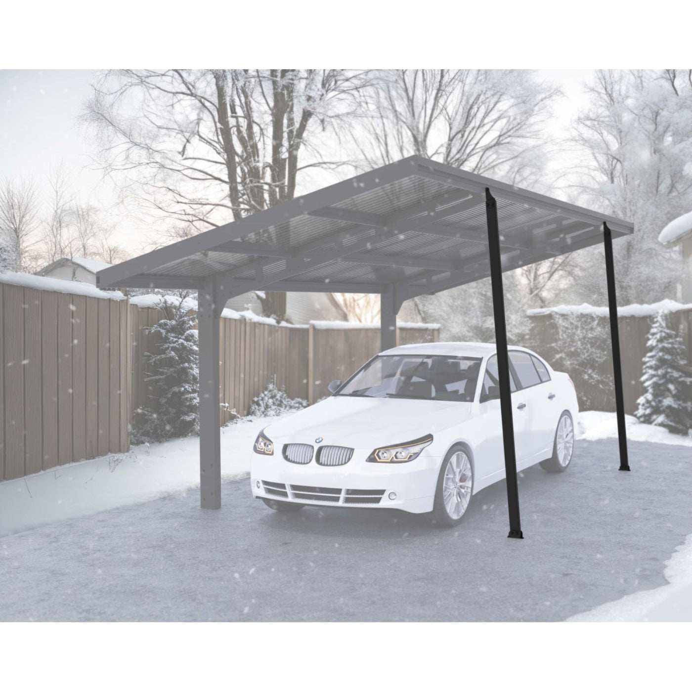 Palram - Canopia | Sydney Carport Extra Support Poles - HG9096
