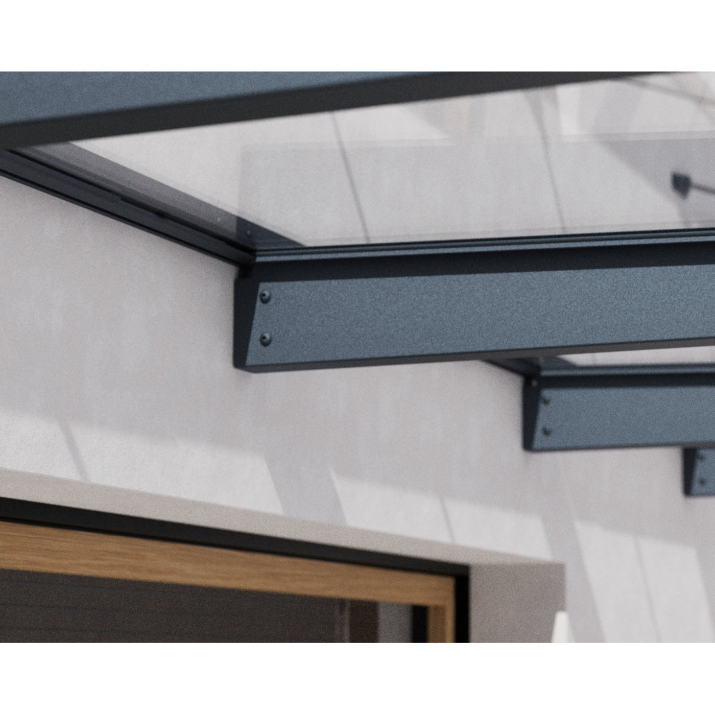Palram - Canopia | Sophia XL Patio/Entryway/Window Awning - HG9542