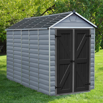 Palram - Canopia | SkyLight Polycarbonate Storage Shed - 6' Wide - HG9603T