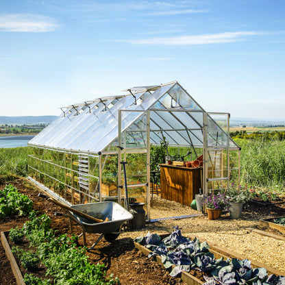 Palram - Canopia | Balance Greenhouse Kit With Clear 0.8mm Polycarbonate Glazing - HG6108G