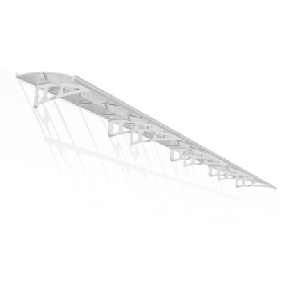 Palram - Canopia | Bordeaux Awning - White/Diffused Clear - 5 ft Wide - HG9561
