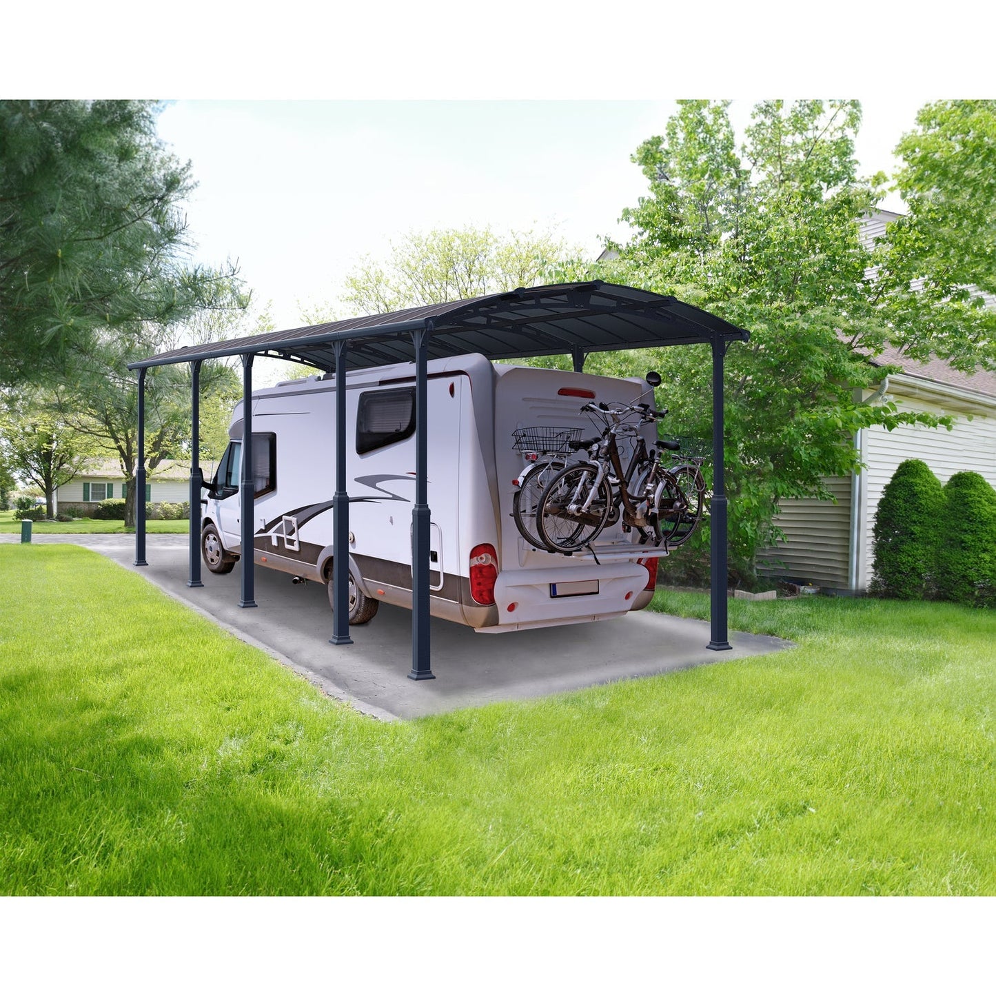 Palram - Canopia | Arcadia Alpine RV Carport 12x35x11.5 ft - HG9128