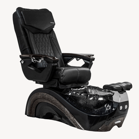 Mayakoba PERLA Shiatsulogic LX Pedicure Chair - AYC-SPA-PERLA-LX1807-822BLKBLK-18VBLK