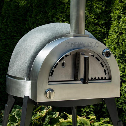 Pinnacolo L'Argilla Thermal Clay Gas Pizza Oven - Closed