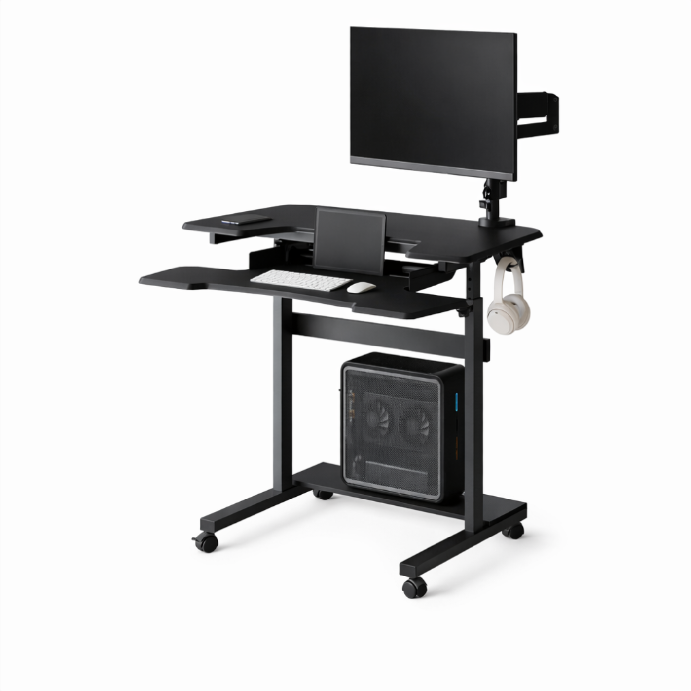 Kinnls WS-790 Ergonomic Mobile Standing Desk