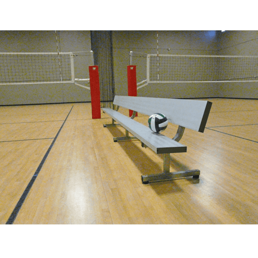 Bleachers Player Bench with Backrest - BNP2101BAA