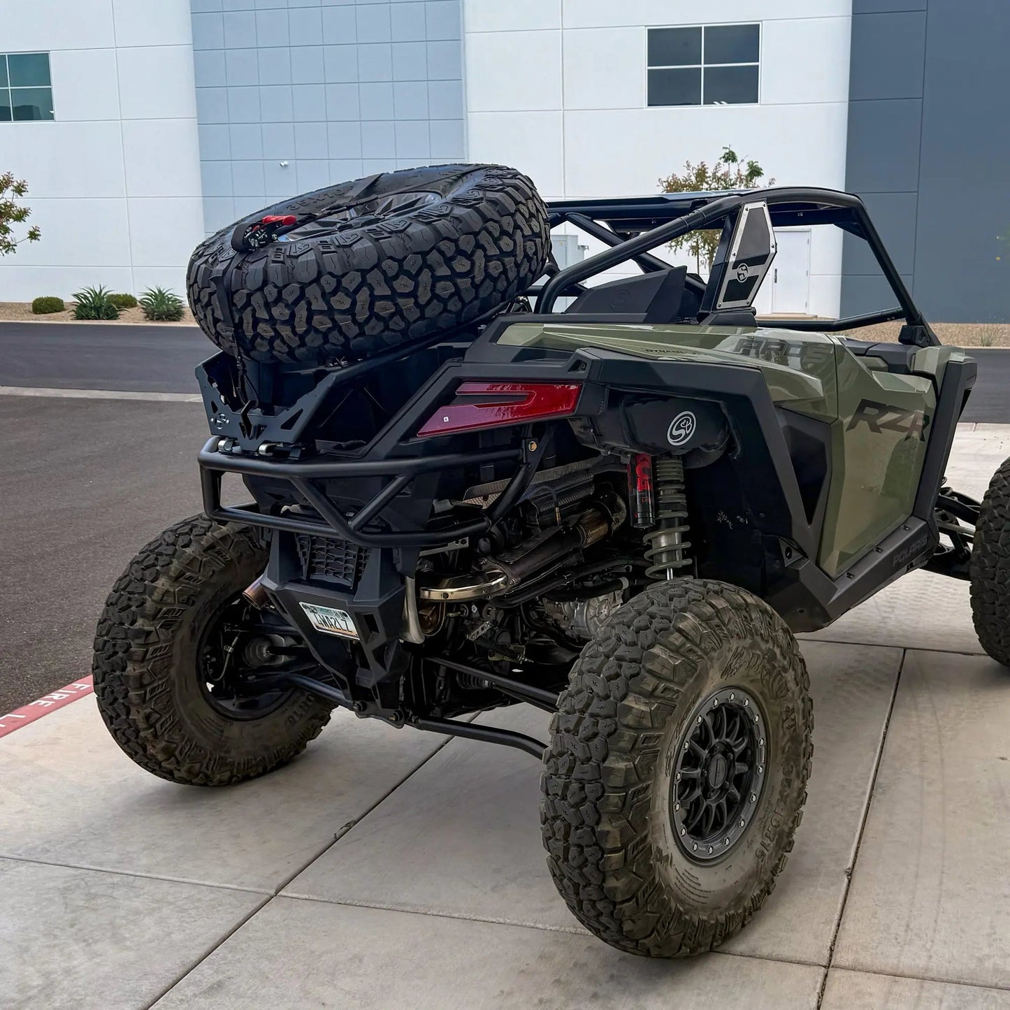 Sdr Motorsports Polaris RZR Pro S/Pro XP/Turbo R X-Plorer Series Spare Tire Carrier - 730501