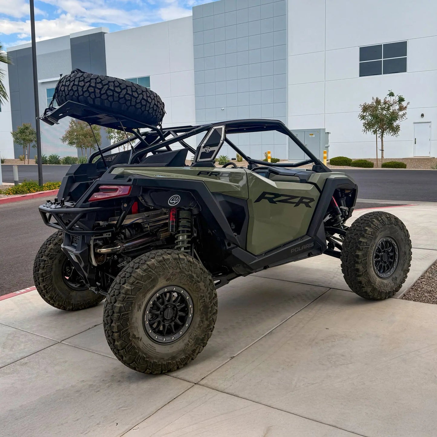 Sdr Motorsports Polaris RZR Pro S/Pro XP/Turbo R X-Plorer Series Spare Tire Carrier - 730501