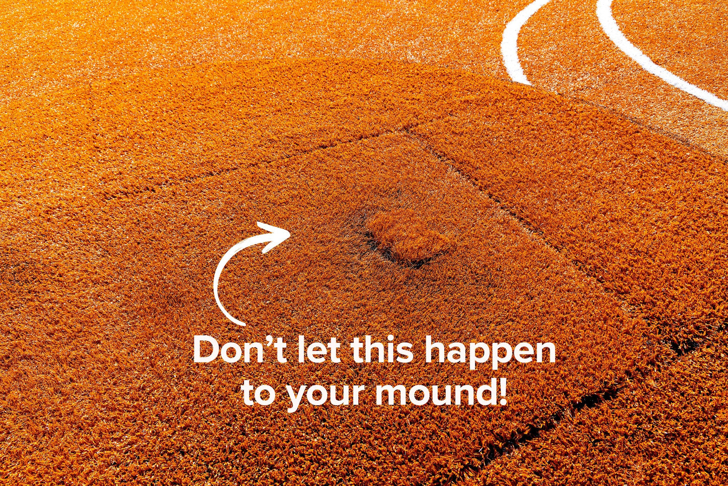 Portolite Pitching Mound Protector - PMP1036CLAY