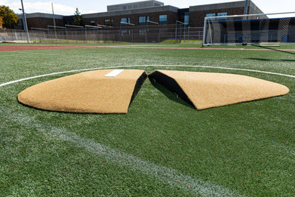 Portolite 10" Two-Piece Game Mound - 9550GREEN2PC
