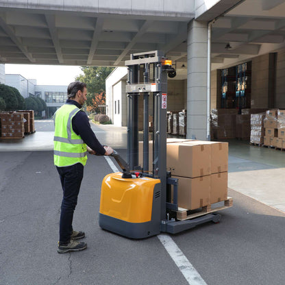 Full Electric Straddle Stacker A-3049