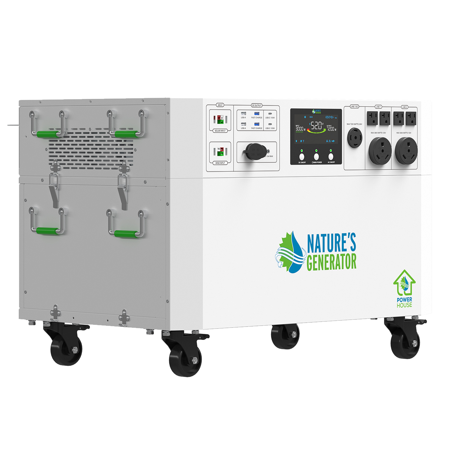 Nature's Generator  Gen 2 Solar and Wind Generator - NGPHAUW