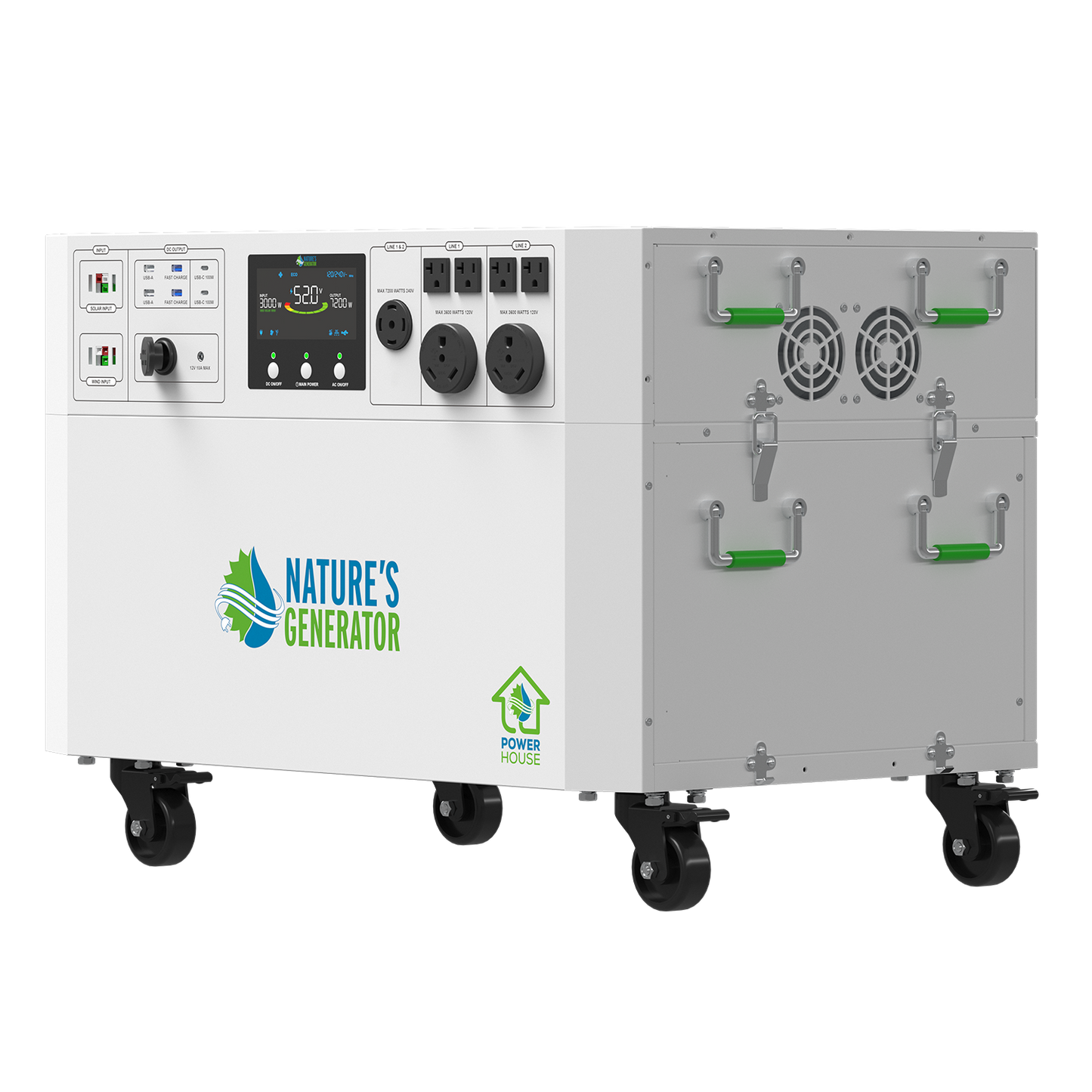 Nature's Generator  Gen 2 Solar and Wind Generator - NGPHAUW