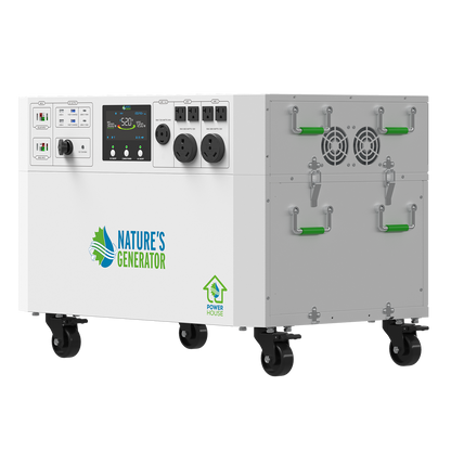Nature's Generator  Gen 2 Solar Generator and Transfer Switch - NGPHAUP