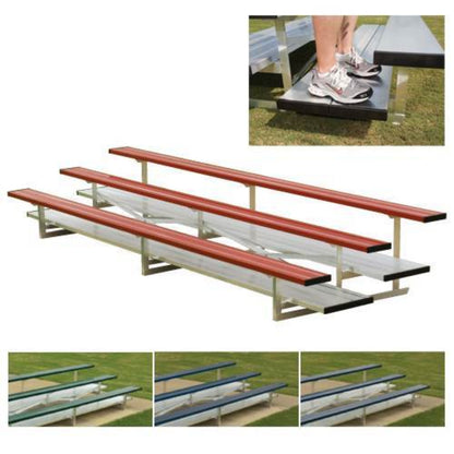 Bleacher  Preferred Stationary Aluminum Bleachers with Color - NB0221CP