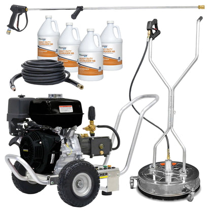 Karcher Teton HD Pressure Washing Kit with 21” Surface Cleaner & Degreaser - 1.107-398.0-PKG