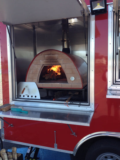 MAXIMUS PRIME LARGE PORTABLE PIZZA OVEN RED