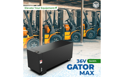 Big Battery 36V 4X GATOR MAX KIT – LiFePO4 – 480Ah – 20kWh - K0593