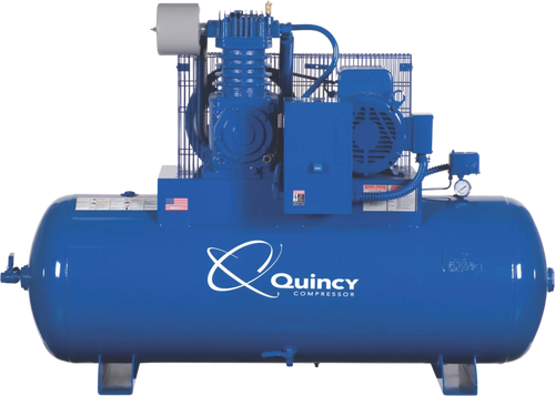 Quincy QT-10 Pro Air Compressor 10 HP 120 Gallon Two Stage 3-Phase 230V New - 2020040875