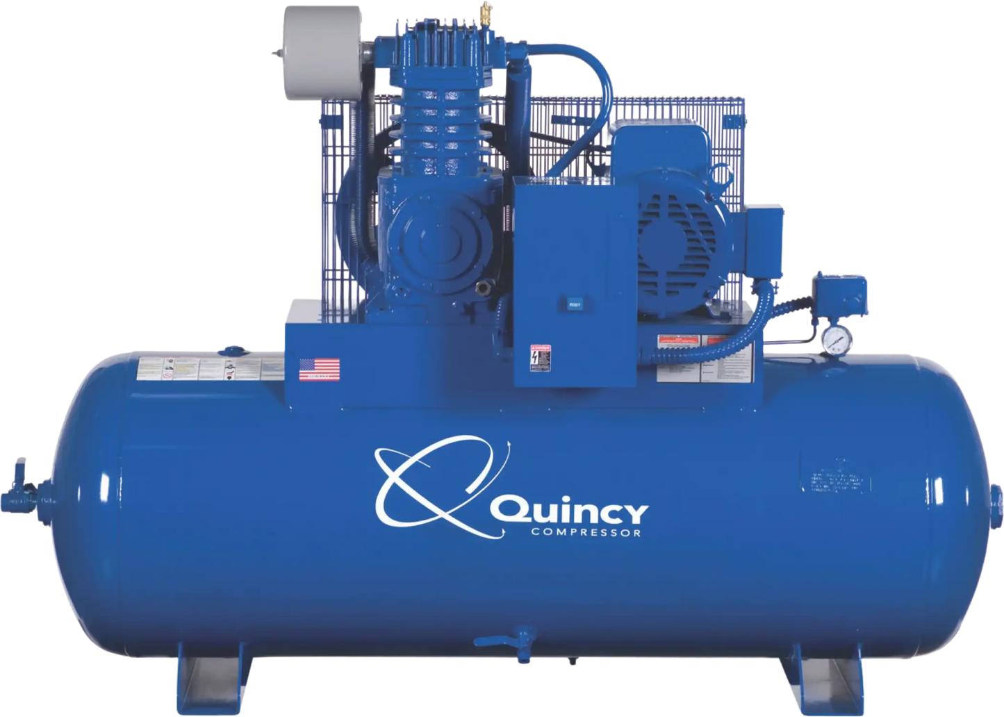 Quincy QT-10 Pro Air Compressor 10 HP 120 Gallon Two Stage 3-Phase 230V New - 2020040875