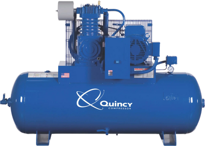 Quincy QT-10 Pro Air Compressor 10 HP 120 Gallon Two Stage 3-Phase 230V New - 2020040875
