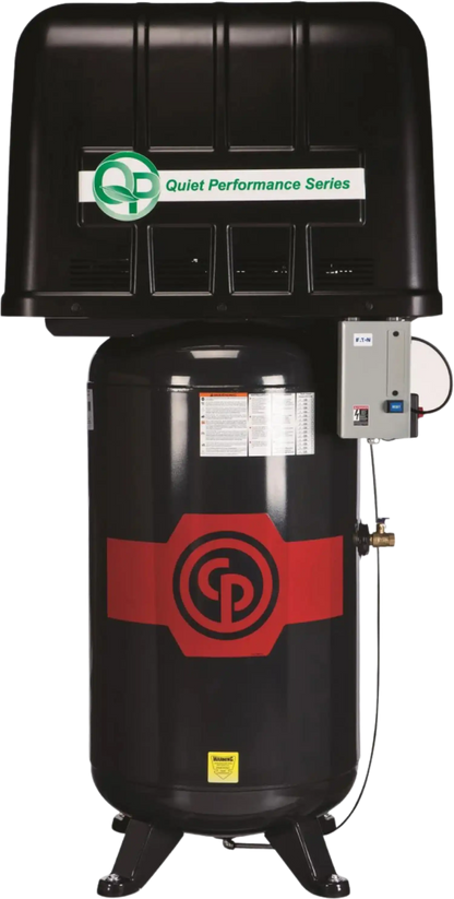 Chicago Pneumatic RCP-581VQP Air Compressor QP Series 5HP 80 Gal. Two Stage Single-Phase 208-230V New - 8090252423