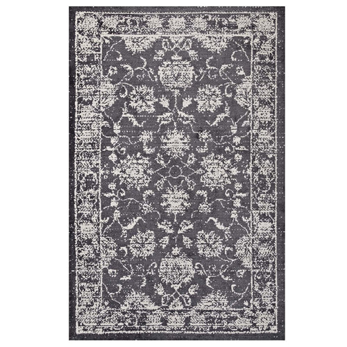 Modway furniture Kazia Distressed Floral Lattice 8x10 Area Rug - R-1020A-810