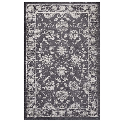 Modway furniture Kazia Distressed Floral Lattice 8x10 Area Rug - R-1020A-810