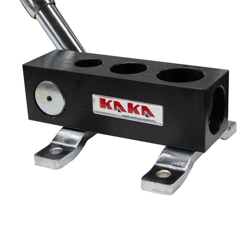 KAKA Industrial RA-2 Manual Pipe Notcher, 3/4”, 1”, 1-1/4” (Inside diameter) Notcher Capacity, Light Weight, 90 Degree High Precision Steel Tube Notcher, Steel Tube and Pipe Notcher - 176204